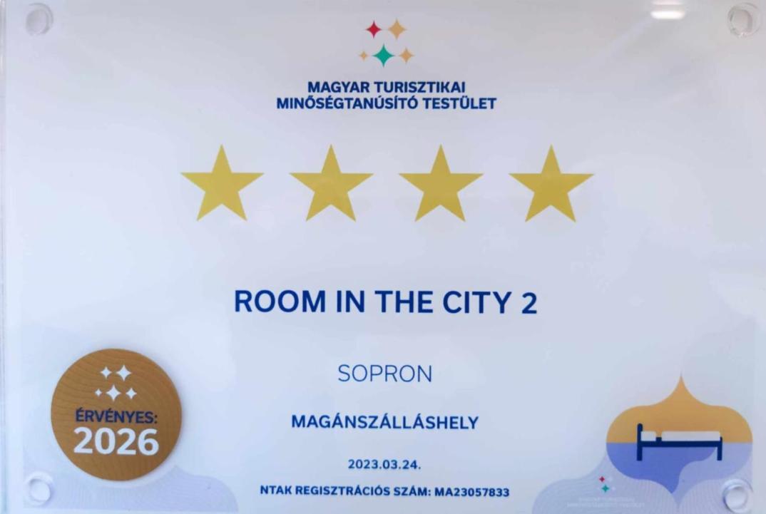 Room In The City 2 Sopron Exteriör bild